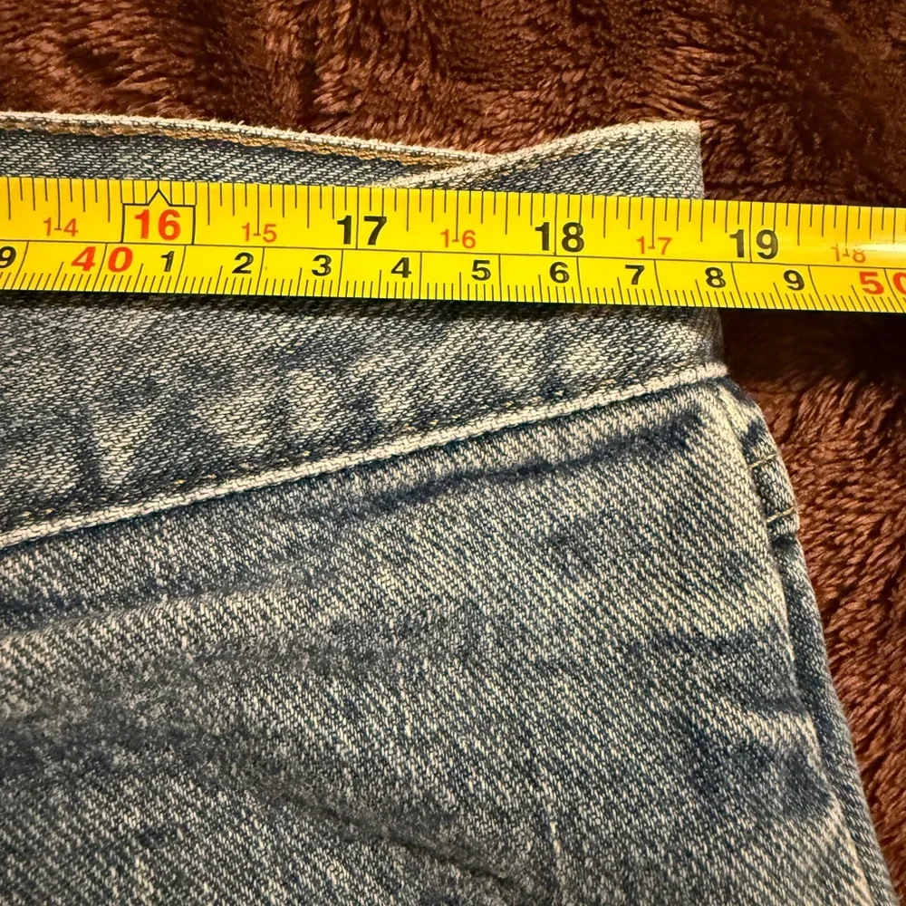 Wrangler Mens Jeans Size 38x30 Blue Relaxed Fit Straight Leg Classic Denim - Picture 8 of 10